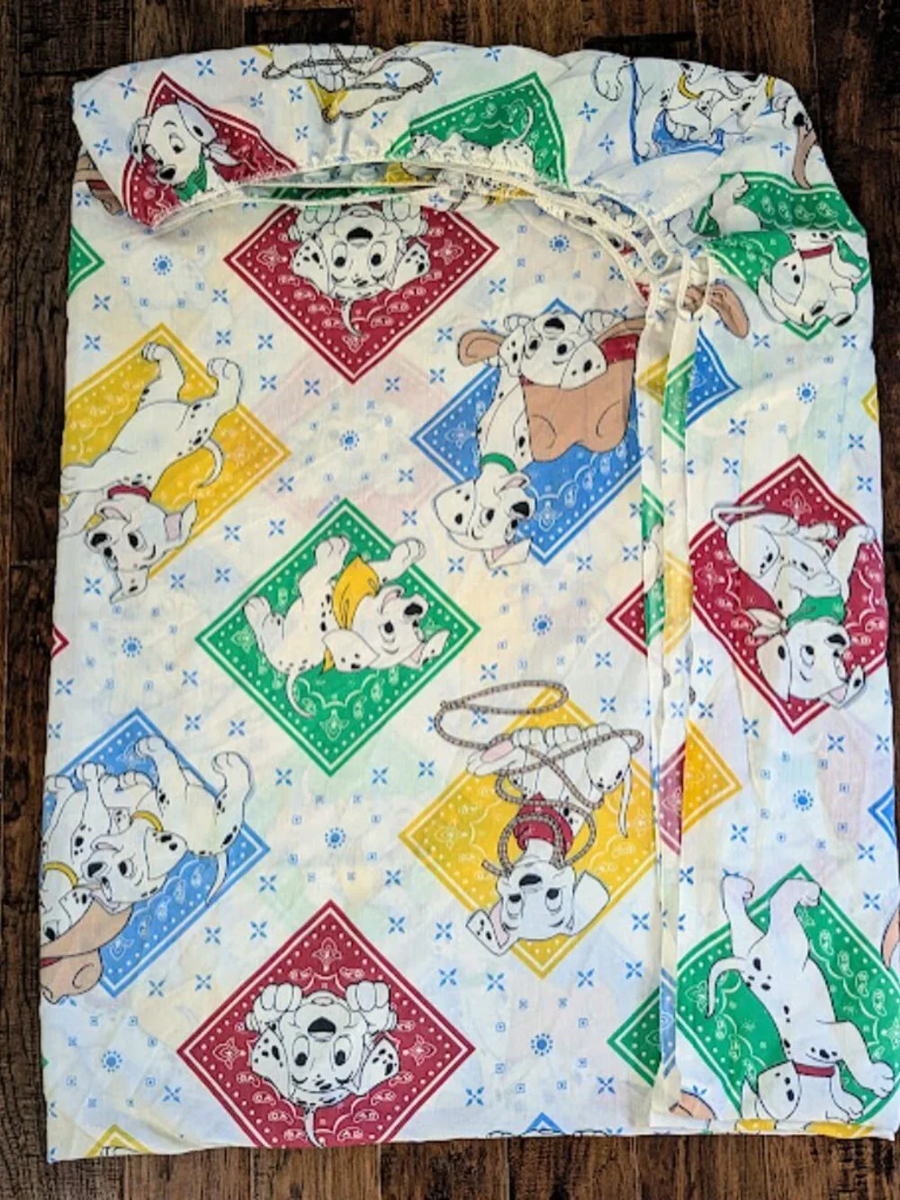 Vintage Disney 101 Dalmatians Full Sheet Set